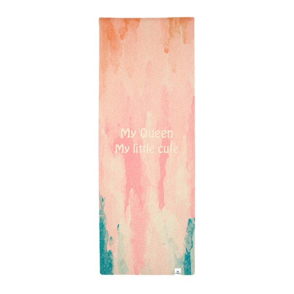 Коврик для йоги каучуковый льняной Pro 183см*68см*4мм