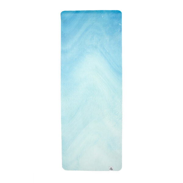 Коврик для йоги замшевый каучуковый 183см*68см*4мм