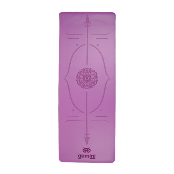 Коврик для йоги каучуковый полиуретан Pro 183см*68см*5мм