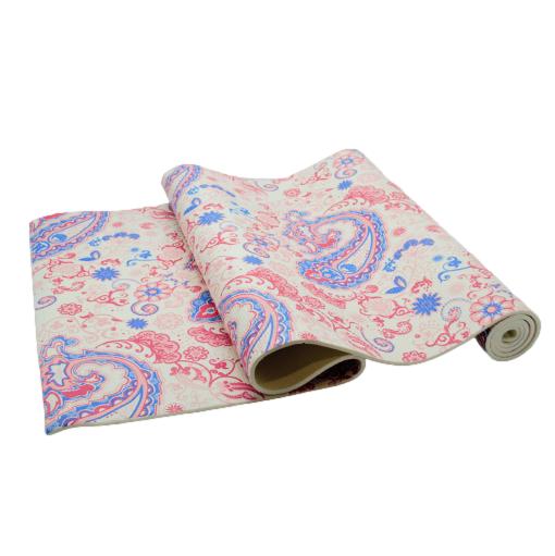 Коврик для фитнеса и йоги PVC 6mm с рисунком