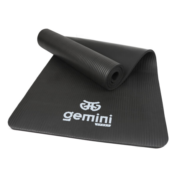 Коврик для туризма и фитнеса NBR Gemini Pro черный 183cm*61cm*1cm