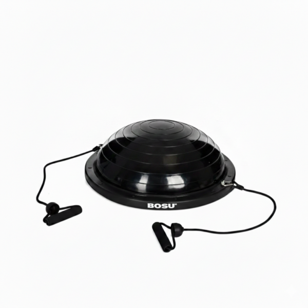 Полусфера для фитнеса Ф63см с эспандерами BOSU