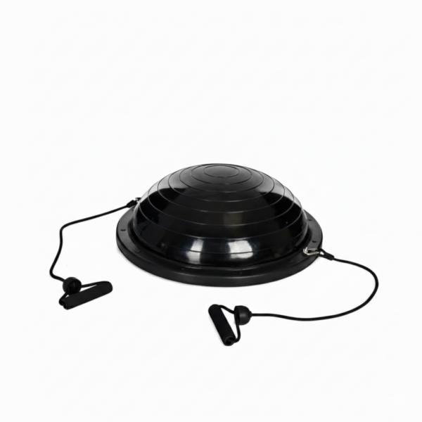 Полусфера для фитнеса Ф63см с эспандерами BOSU