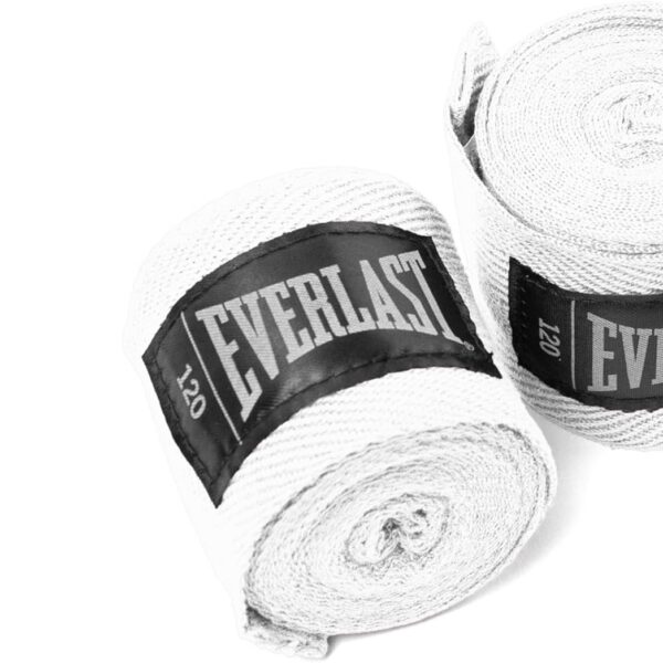 Бинты боксерские Everlast CORE 3м белый
