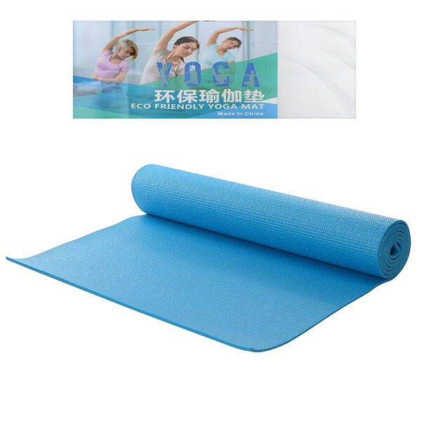 Коврик для фитнеса и йоги PVC 6mm