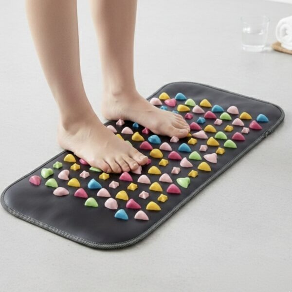 Коврик ортопедический массажный с камнями 70x0,35м