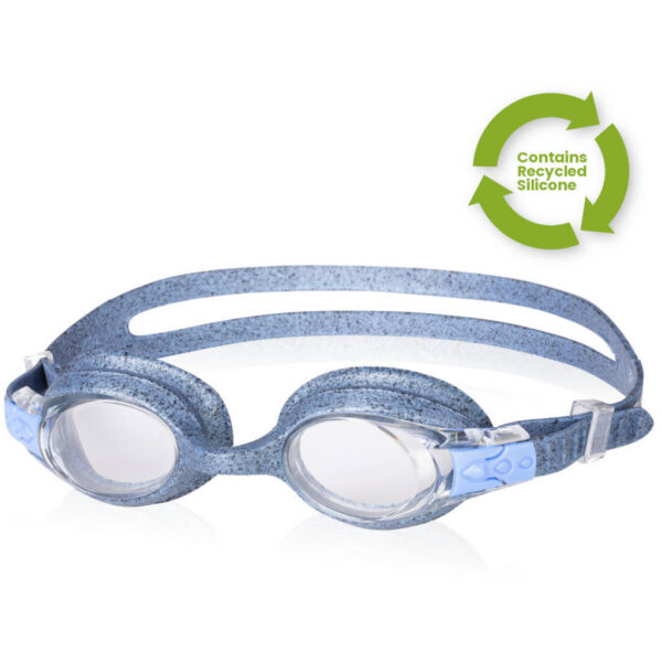 Очки для плавания детские Aqua Speed серебристо-серый