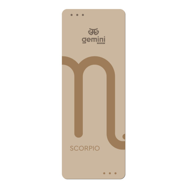 Коврик для йоги каучуковый Скорпион 183см*68см*5мм