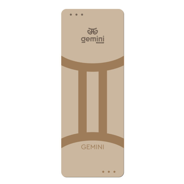 Коврик для йоги каучуковый Близнецы 183см*68см*5мм