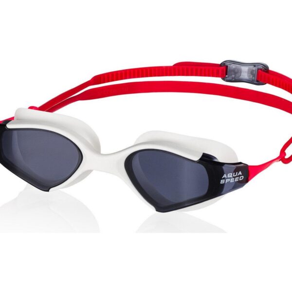 Очки для плавания Aqua Speed ​​белый-красный