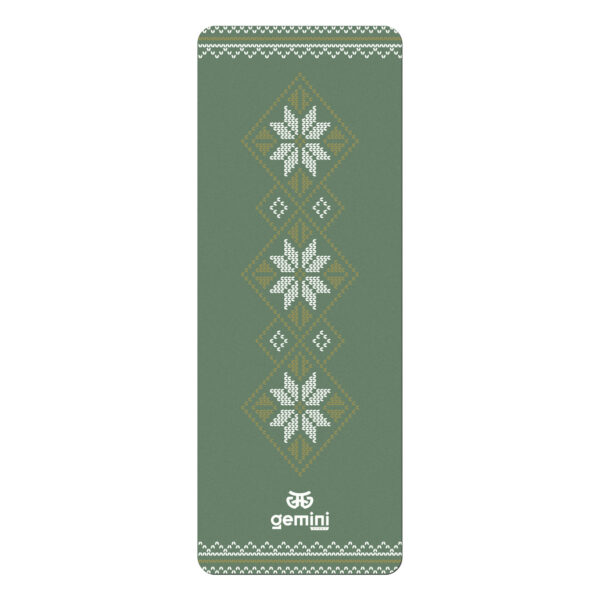 Коврик для йоги каучуковый Sport Pro 183см*68см*5мм зеленый