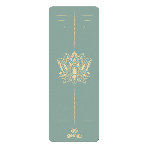 Коврик для йоги каучуковый полиуретан Sport Pro 183см*68см*5мм бирюзовый