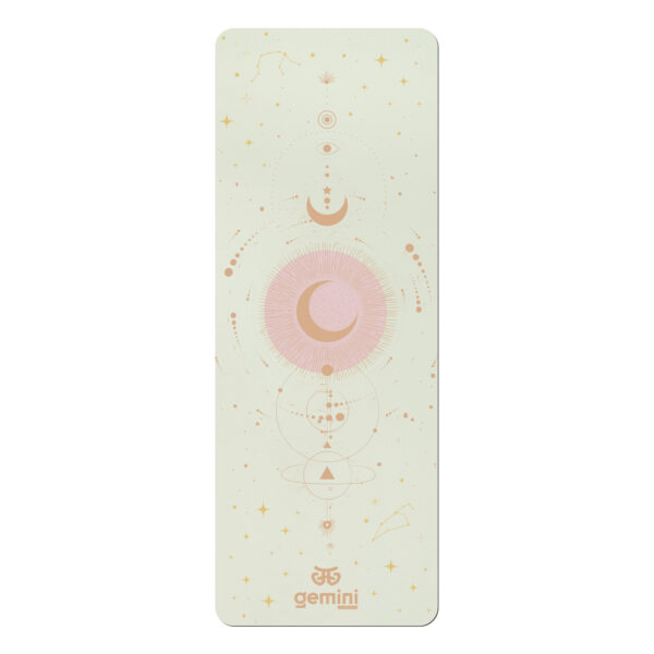 Коврик для йоги каучуковый полиуретан Sport Pro 183см*68см*5мм пудровый