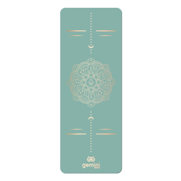 Коврик для йоги каучуковый Sport Pro183см*68см*5мм мятный