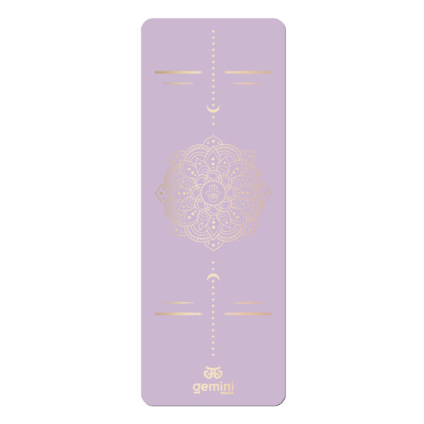 Коврик для йоги каучуковый Sport Pro 183см*68см*5мм сиреневый