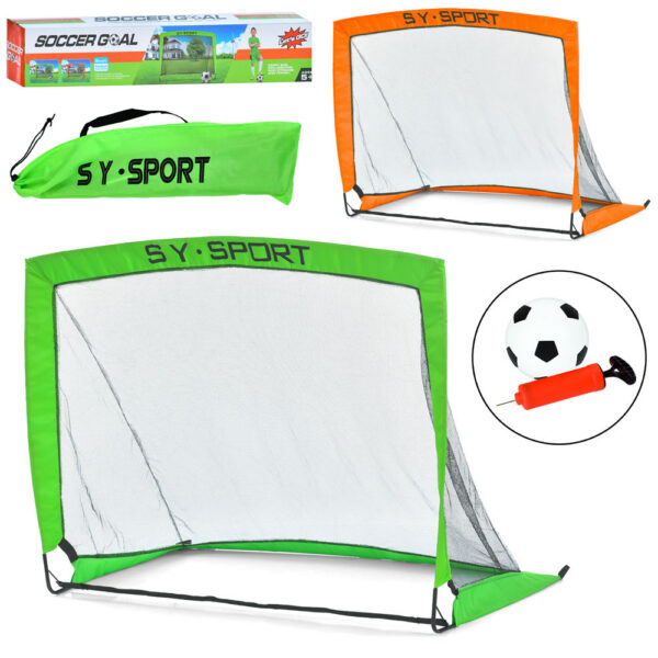 Ворота футбольные складные 120х70х90см